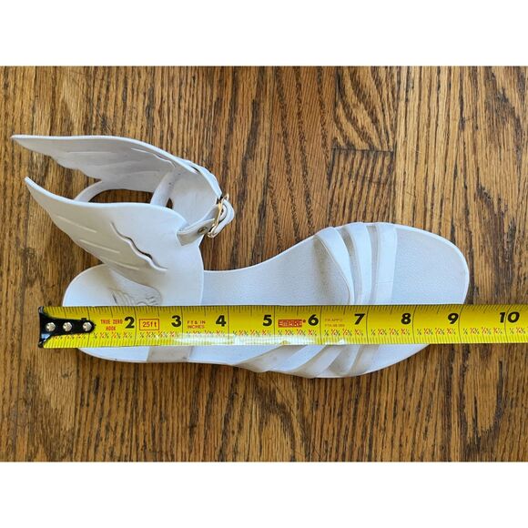 Ancient Greek Sandals White Wing Hermes Sandals Shoes   Women's Size EU 37 US 6 - Picture 9 of 9